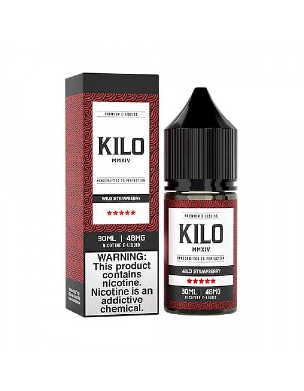 Kilo Salts Wild Strawberry 30ml Nic Salt Vape Juice