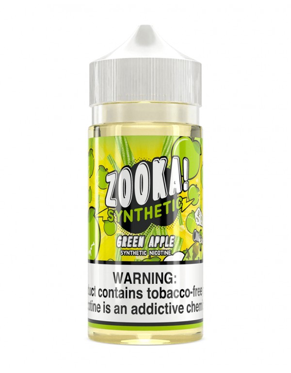 Top Class Zooka Series Green Apple 100ml TF Vape J...