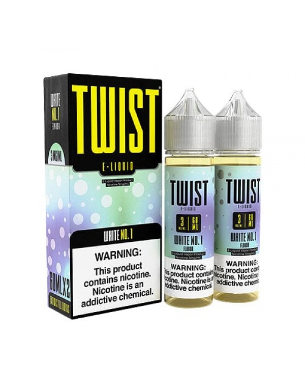 White No.1 2x 60ml (120ml) Vape Juice - Twist E-Li...