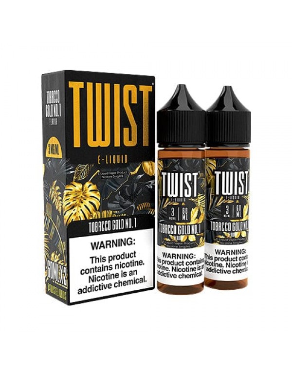Tobacco Gold No.1 2x 60ml (120ml) Vape Juice - Twist E-Liquids
