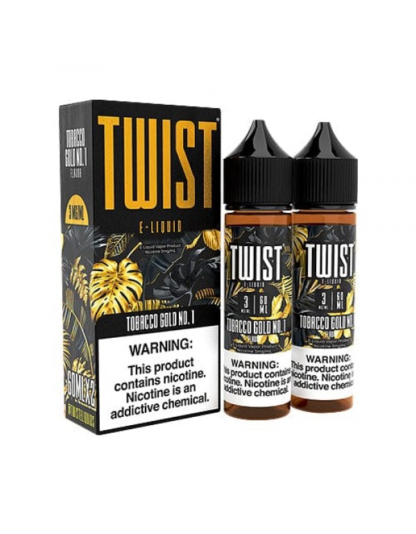 Tobacco Gold No.1 2x 60ml (120ml) Vape Juice - Twi...