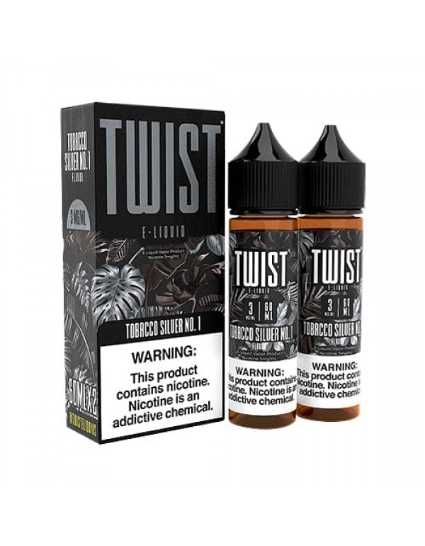 Tobacco Silver No.1 2x 60ml (120ml) Vape Juice - Twist E-Liquids