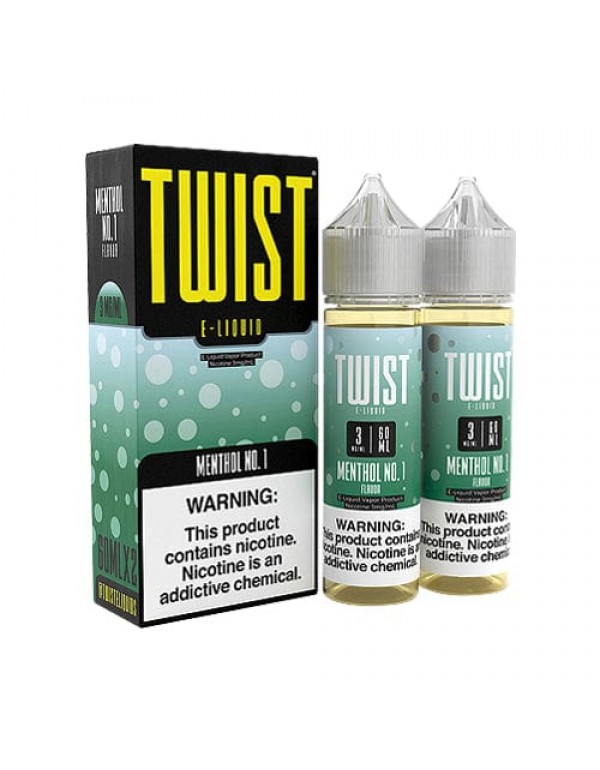 Menthol No.1 2x 60ml (120ml) Vape Juice - Twist E-...