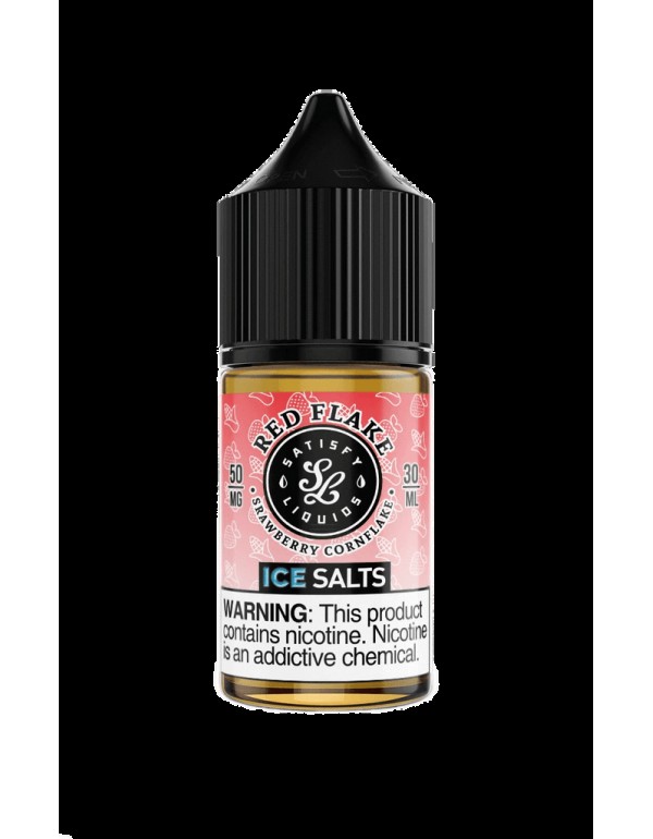 Satisfy E-Liquids Red Flake On Ice 30ml Nic Salt V...