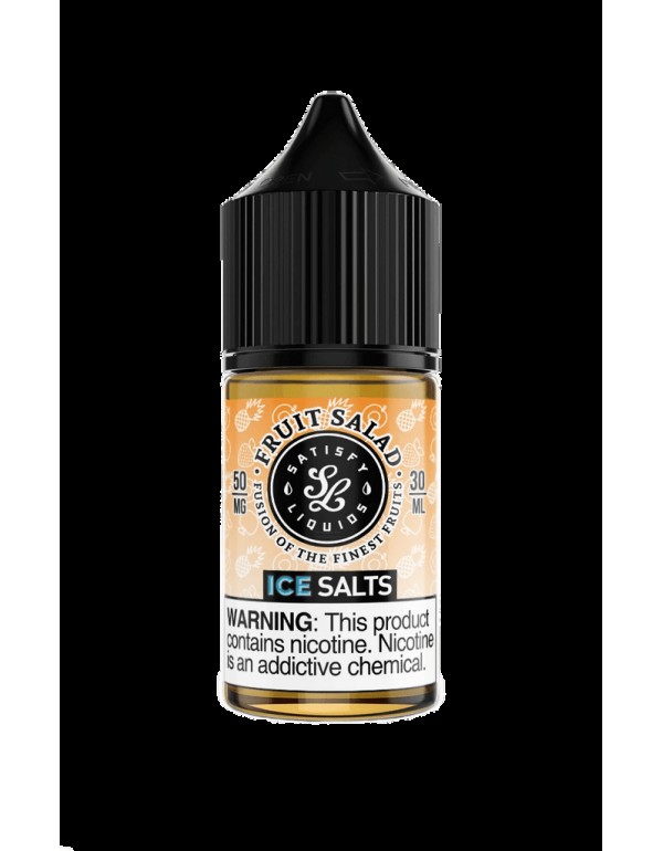 Satisfy E-Liquids Fruit Salad On Ice 30ml Nic Salt...