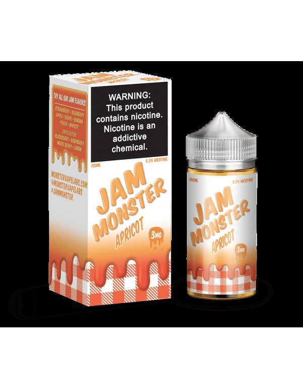 Apricot 100ml - Jam Monster