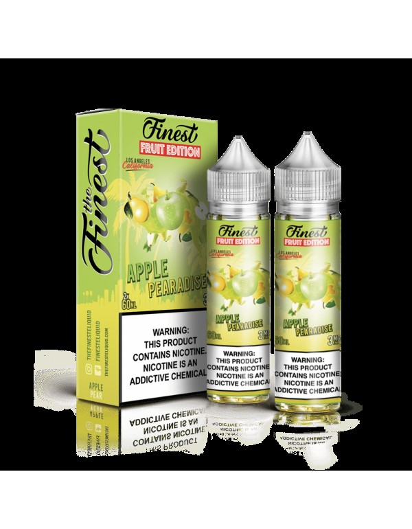 The Finest Apple Pearadise 2x 60ml Vape Juice