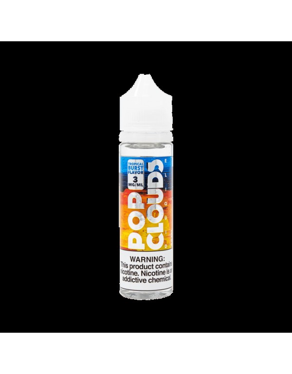 Pop Clouds Tropical Burst 60ml Vape Juice