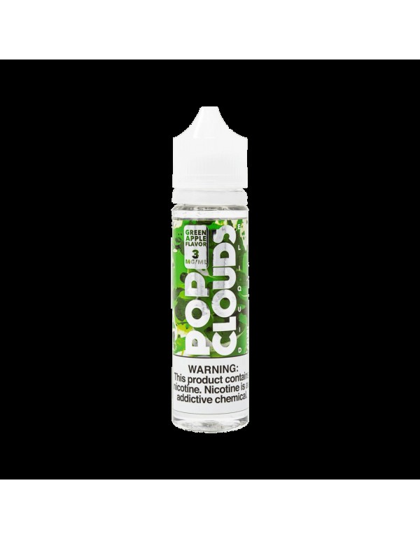 Pop Clouds Green Apple 60ml Vape Juice