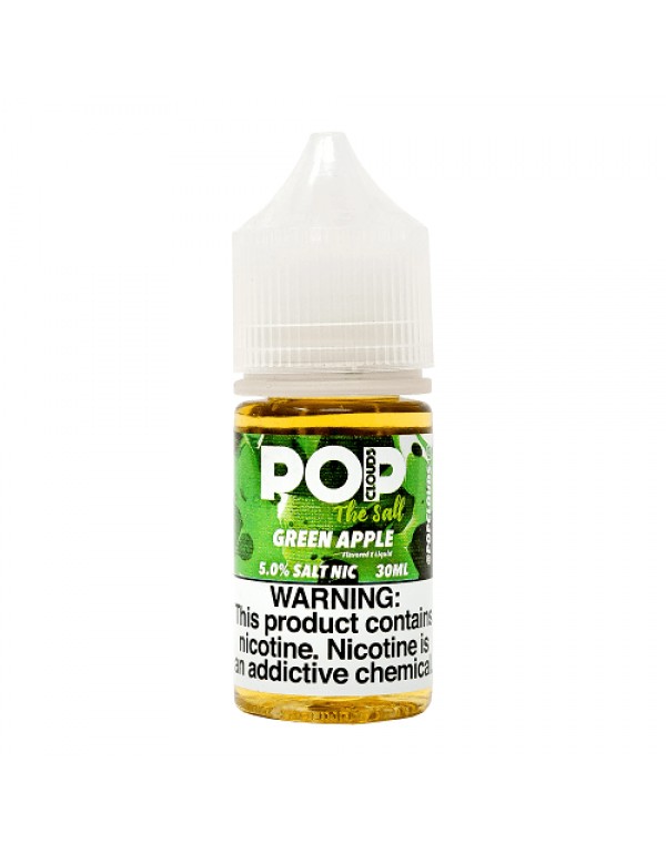 Pop Clouds Green Apple 30ml Nic Salt Vape Juice