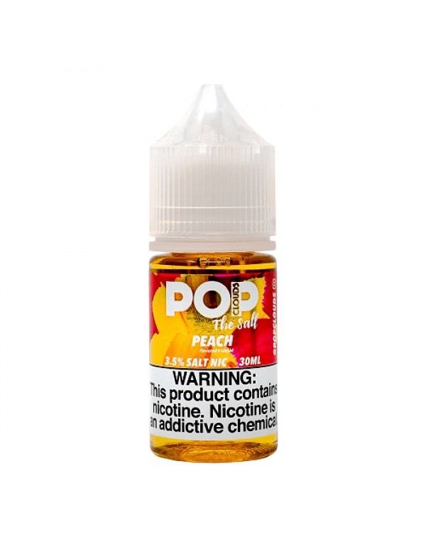 Pop Clouds Peach 30ml Nic Salt Vape Juice