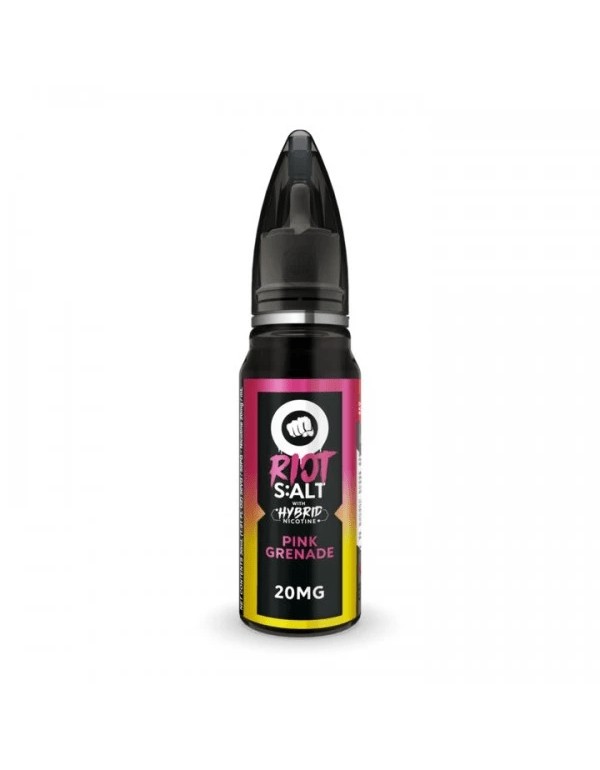 Riot Squad Pink Grenade 30ml Nic Salt Vape Juice