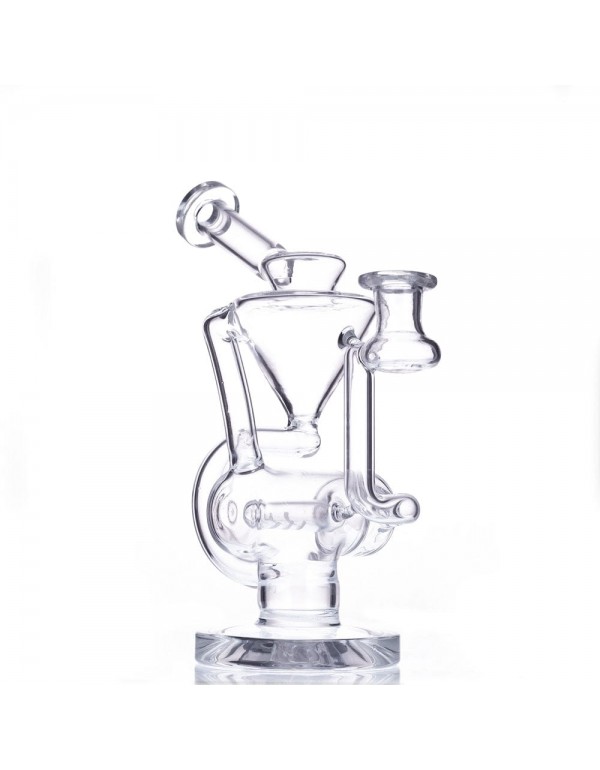 9" Slitted Inline Recycler Dab Rig