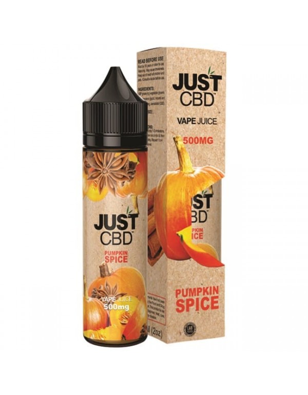 JustCBD Pumpkin Spice 60ml CBD Vape Juice
