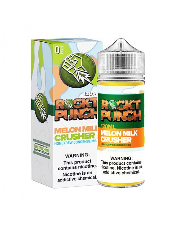 Rockt Punch Melon Milk Crusher 120ml Vape Juice