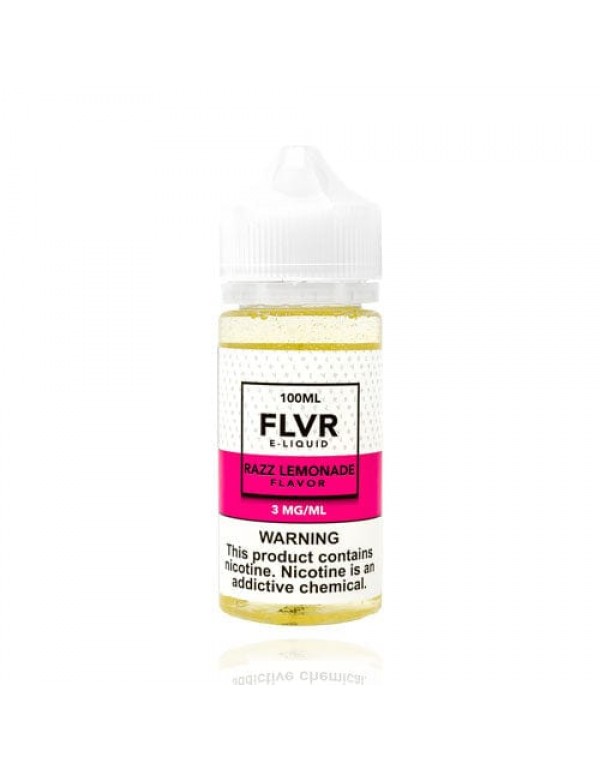 FLVR Razz Lemonade 100ml Vape Juice