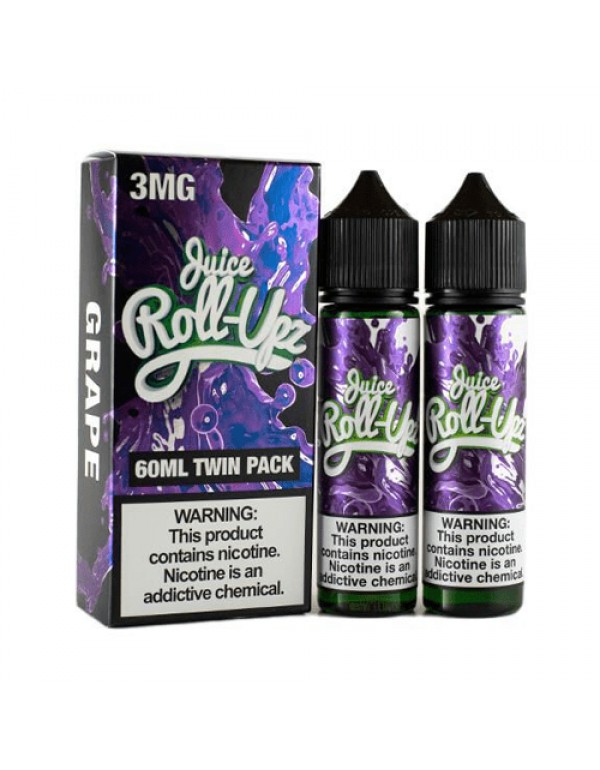 Juice Roll Upz Twin Pack Grape 2x 60ml Vape Juice