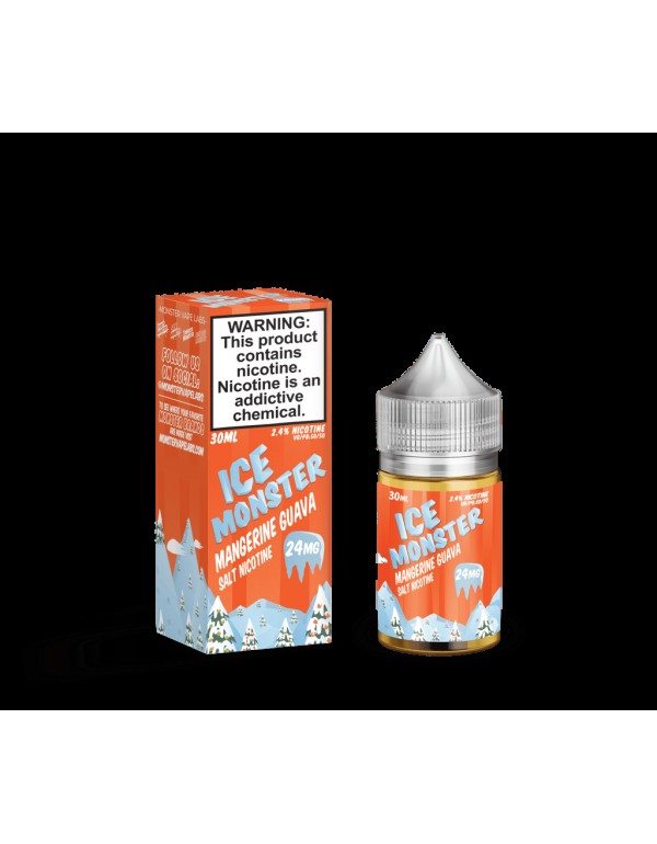 ICE Monster Salts Mangerine Guava 30ml Nic Salt Va...