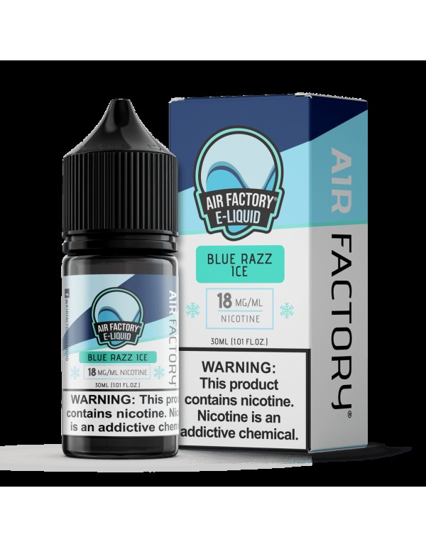 Air Factory Blue Razz Ice 30ml Nic Salt Vape Juice