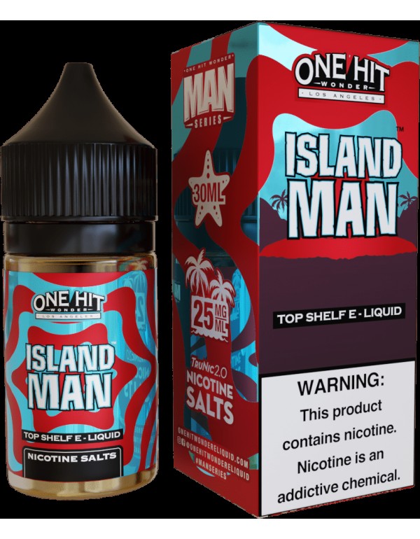 One Hit Wonder Island Man 30ml Nic Salt Vape Juice