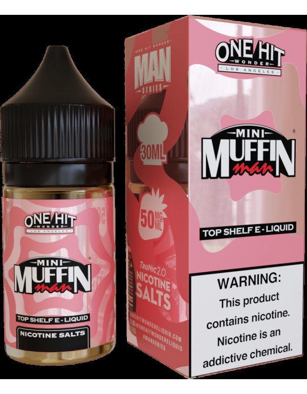 One Hit Wonder Mini Muffin Man 30ml Nic Salt Vape ...