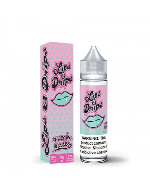 Lips & Drips Cupcake Kisses 60ml Vape Juice