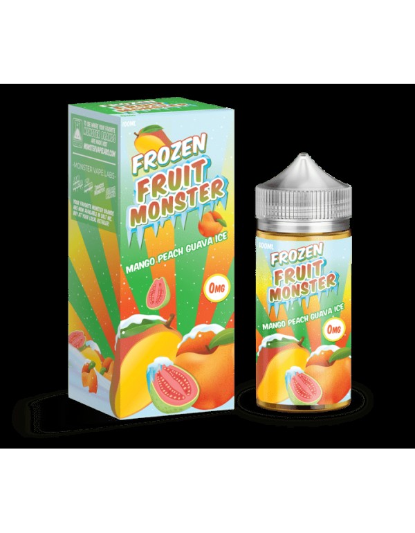 Frozen Fruit Monster Mango Peach Guava Ice 100ml Vape Juice