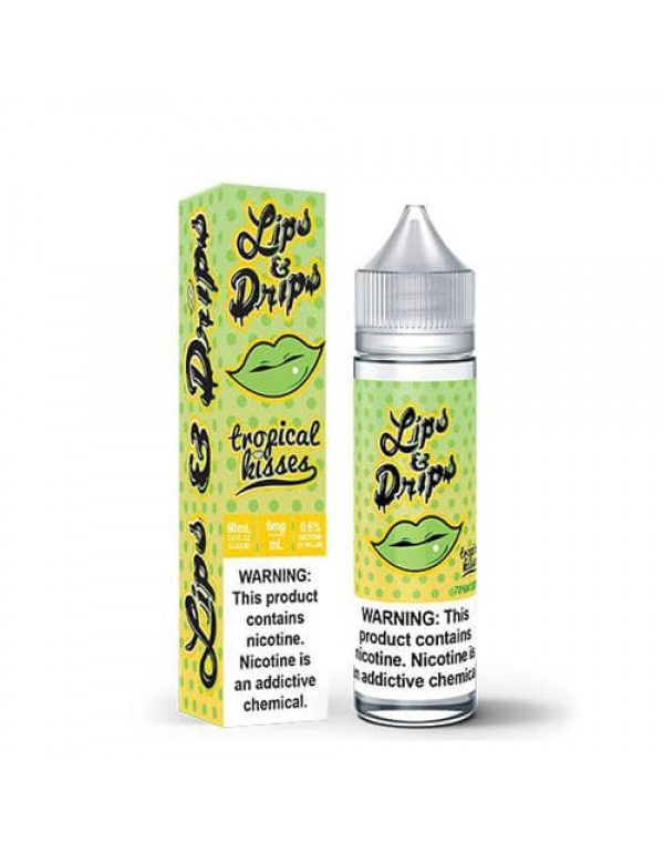 Lips & Drips Tropical Kisses 60ml Vape Juice