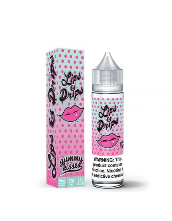Lips & Drips Gummy Kisses 60ml Vape Juice