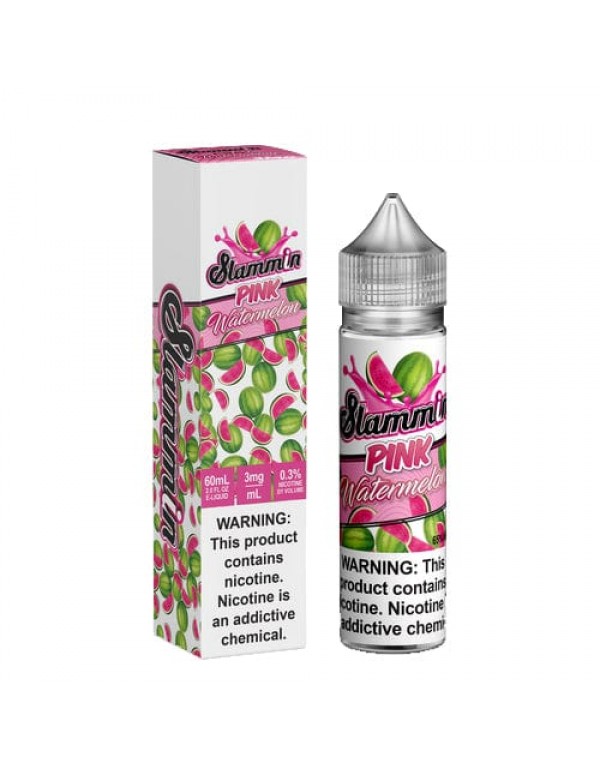 Slammin Pink Watermelon 60ml Vape Juice