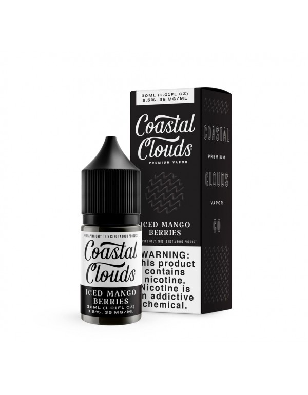 Coastal Clouds Mango Berries Ice 30ml Nic Salt Vape Juice