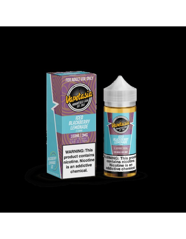 Vapetasia ICED Blackberry Lemonade 100ml Vape Juic...