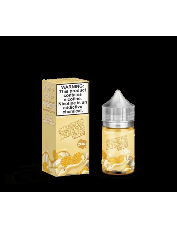 Custard Monster Salts Vanilla Custard 30ml Nic Sal...