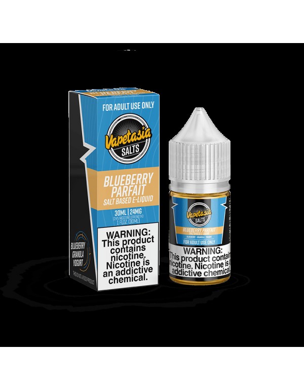 Vapetasia Blueberry Parfait 30ml Nic Salt Vape Jui...