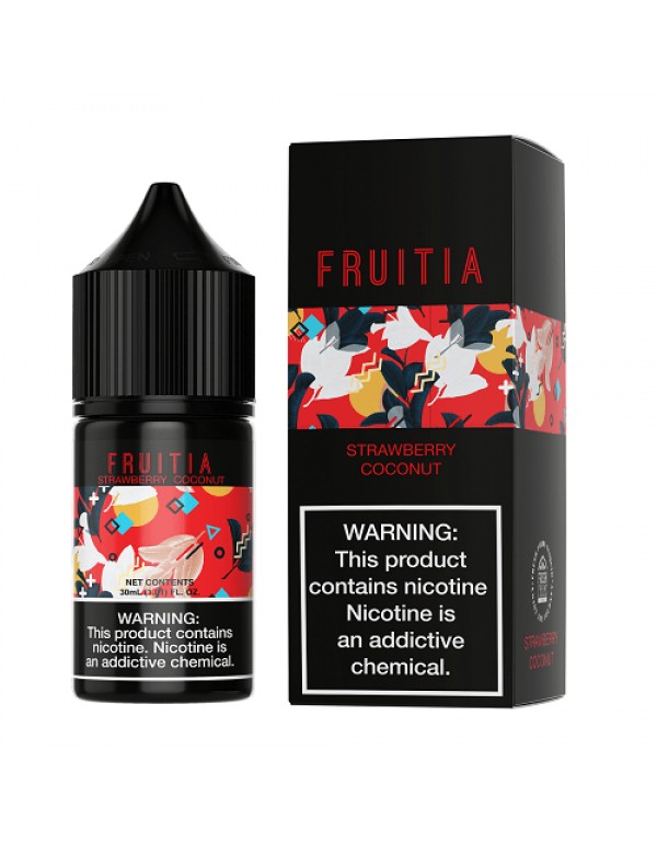 Fruitia Strawberry Coconut 30ml Nic Salt Vape Juice