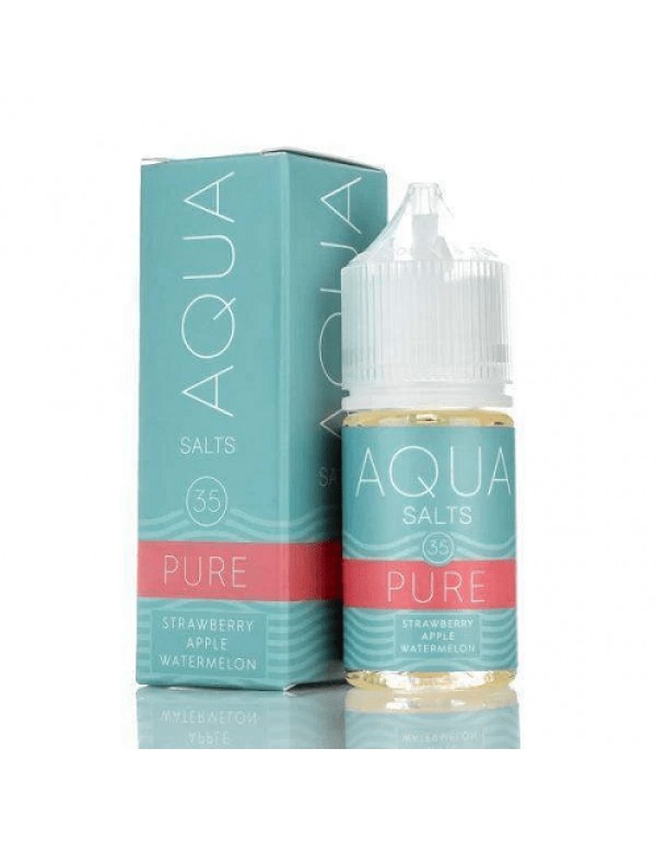 Aqua Synthetic Nicotine Pure 30ml Nic Salt Vape Juice