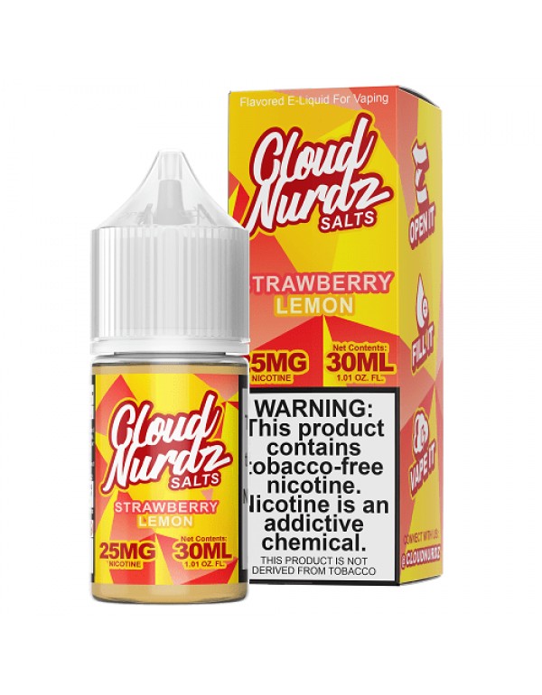 Strawberry Lemon 30ml Synthetic Nic Salt Vape Juic...