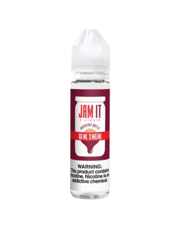 Raspberry Waffle 60ml Vape Juice - Jam It