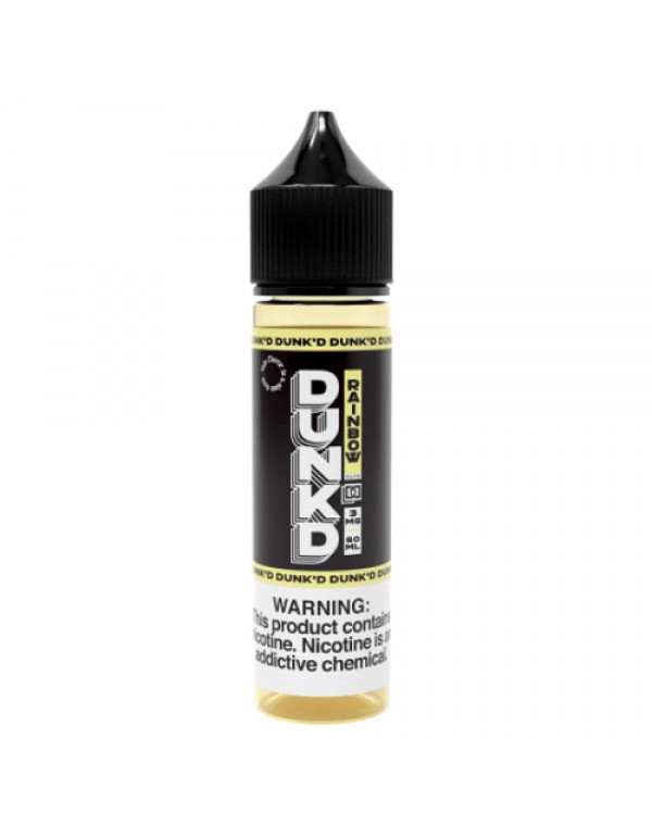 Rainbow 60ml Vape Juice - Dunkd