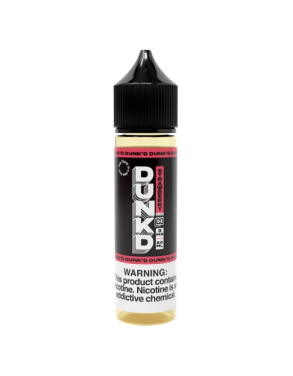 Strawberry 60ml Vape Juice - Dunkd