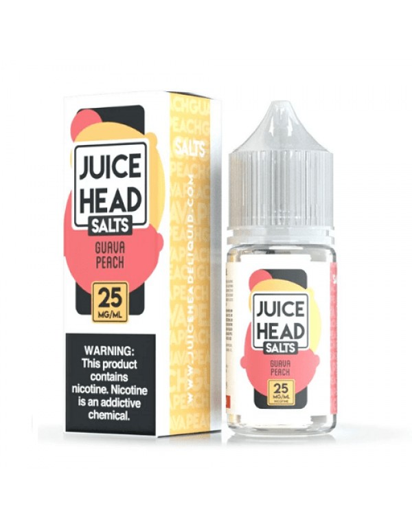 Guava Peach 30ml Nic Salt Vape Juice - Juice Head