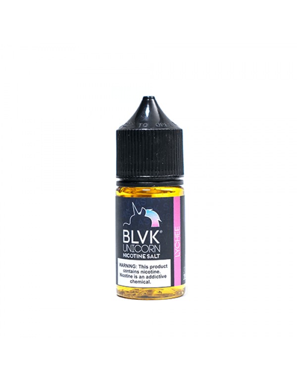 BLVK Unicorn Salts Lychee 30ml Nic Salt Vape Juice