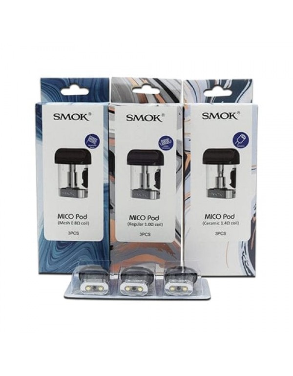 SMOK MICO Replacement Pod Cartridges (Pack of 3)