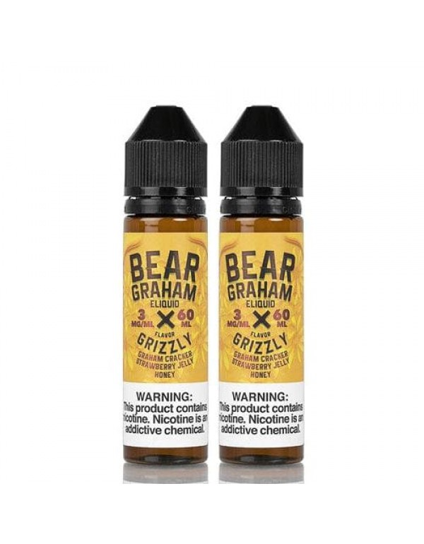 Bear Graham Eliquid Grizzly 2x 60ml Vape Juice