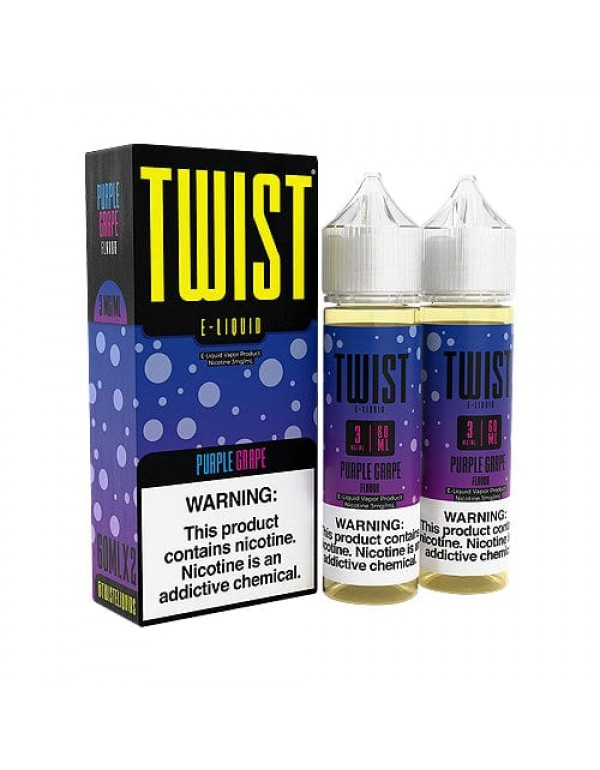 Purple Grape 2x 60ml (120ml) Vape Juice - Twist E-...