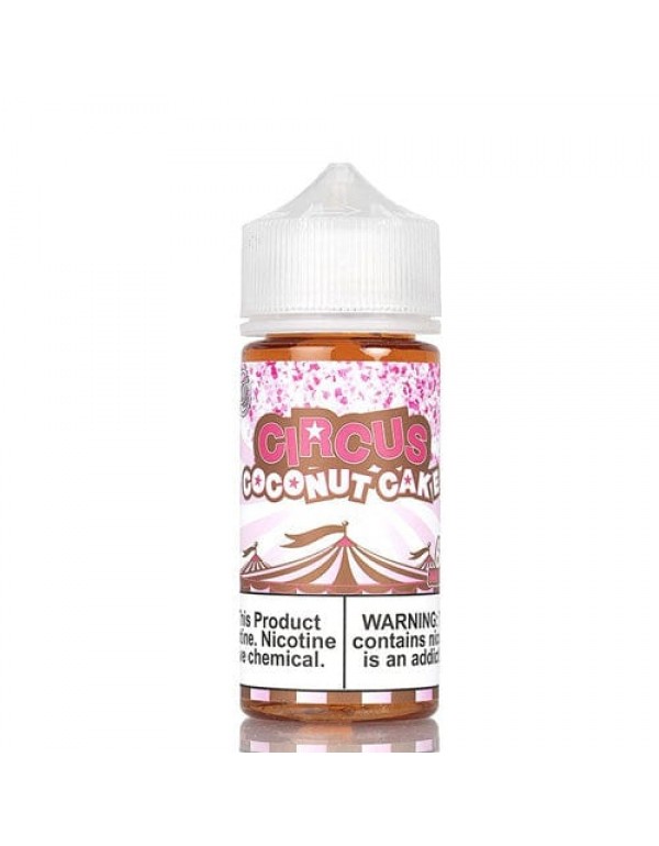 Puff Labs Circus Coconut Cake 100ml Vape Juice