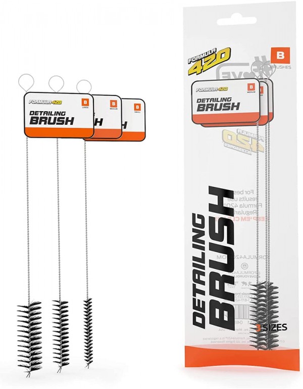 Formula 420 Detailing Brush Set (3x Pack)