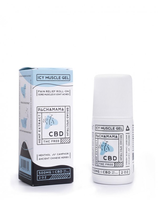 Pachamama CBD Icy Muscle Gel Roll-On