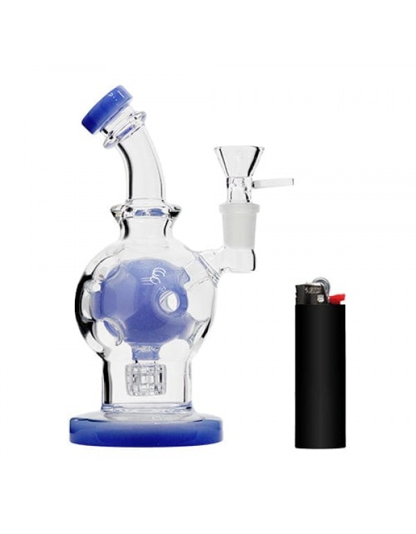 8" Exosphere Fab Egg Glass Bong / Rig