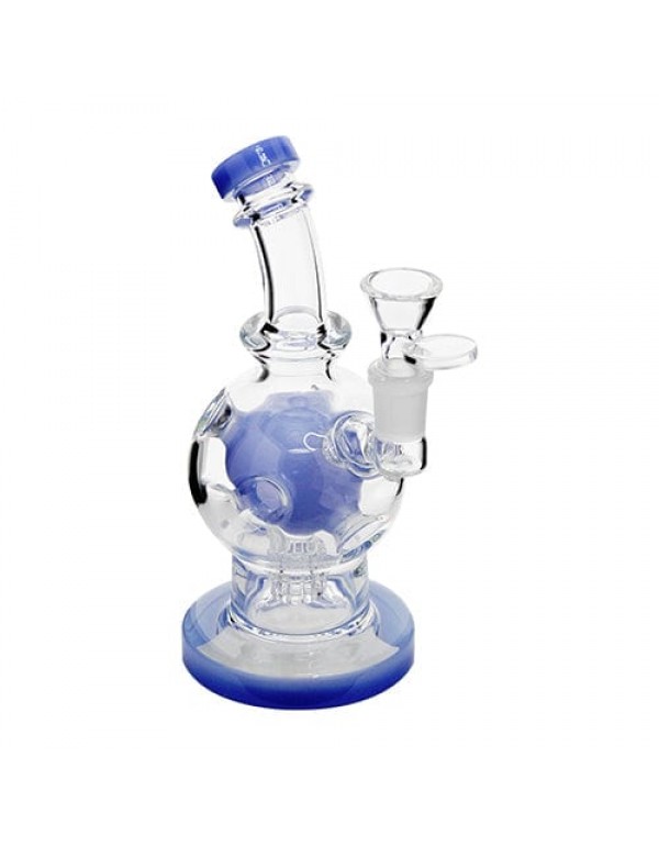 8" Exosphere Fab Egg Glass Bong / Rig